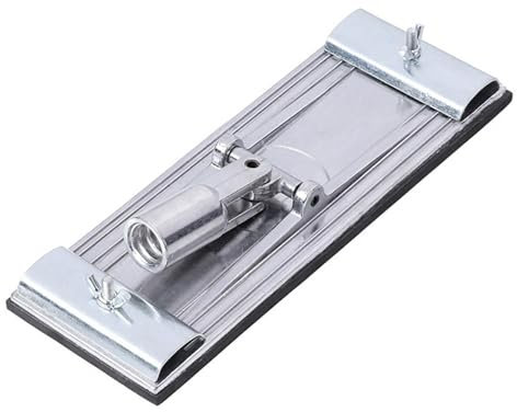 Allayu Superbly Crafted Aluminium Alloy Pole Sander Head For Drywall Finishing Fits Standard Telescopic Rod Drywall Pole Sander