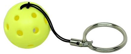 GAMMA Pickleball-Schlüsselanhänger, Gelb, tolles Geschenk für Pickleball-Spieler, Auto-Schlüsselanhänger, Pickleball-Zubehör, Pickleball-Geschenke
