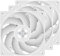 PCCOOLER 120mm Case Fan, F5 R120 PWM 4-Pin FDB PC Fan 2200RPM Daisy Chain Case Fan, 80CFM Cooling Fans 3.5mmH2O 28dB(A) 3 Mode Fan for CPU Liquid Cooler, Air Cooler, White - 3 Pack