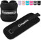 Cosybreeze Gewichtsmanschetten Fuß Gewichte für Beine und Arme Fußgewichte und Fußgelenkgewichte für Fitnessstudio Bewegung Laufen Joggen 3kg 1 Paar Gewichtsmanschetten Hand, Schwarz