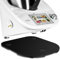 für Thermomix TM6 TM5 Gleitbrett Acryl,EPULLWUP Gleitbrett mit Griff Müheloses Verschieben für Thermomix Vorwerk Küchenmaschine TM5 TM6 Zubehör Unterlage Brett, Glänzend Schwarz