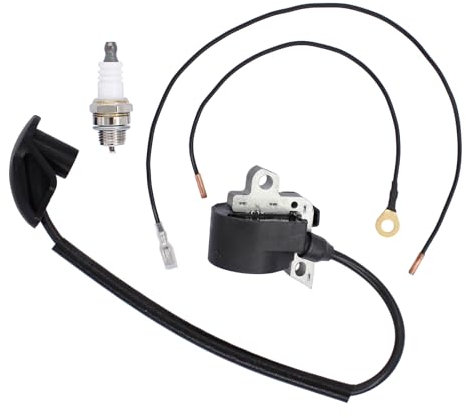 Doo Engy Zündspule Zündkerze Zündmodul Zündspulenmodul Motor Zündung Spule Modul für Stihl FS400 FS450 FS480 FS 400 FS 450 FS 480 Freischneider