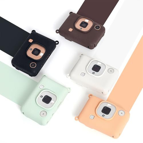 Protective Sleeve Suitable for Instax Mini Liplay Camera Protective Case, Simple Solid Color, Dust-Proof and Stain Resistant (Green)