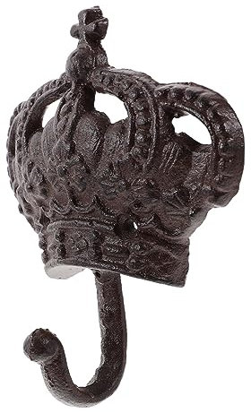 Cabilock Wandhaken Aus Gusseisen Rustikale Kronenhaken Für Kleiderbügel Aufhängehaken Im Vintage-stil Dekorativer Wandhaken Für Zuhause Und Geschäft