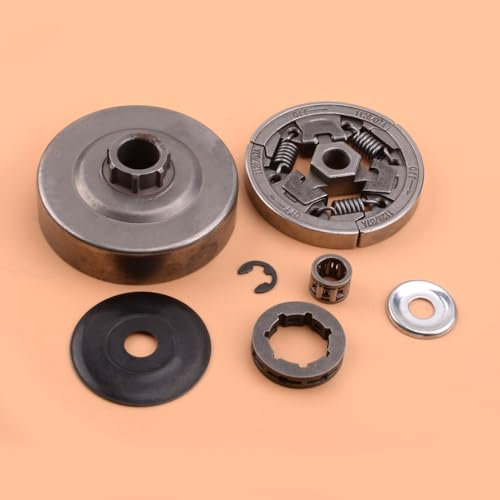 JLLOZMD Garden tools Parts 7Pcs Metal 3/8 7T Clutch Drum Sprocket Rim Needle Bearing Kit Fit for MS362 Stihl MS 362 Chainsaw Easy to replace
