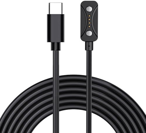 AMZLORD USB C Ladungskabelkabel 1M USB C Ladekabel Ersatzladekabel Tragbarer Stromadapter for Polar Vantage M3/Polar Vantage V3 for Polar Pacer/Polar Pacer Pro for Polar Ignite 3/Grit