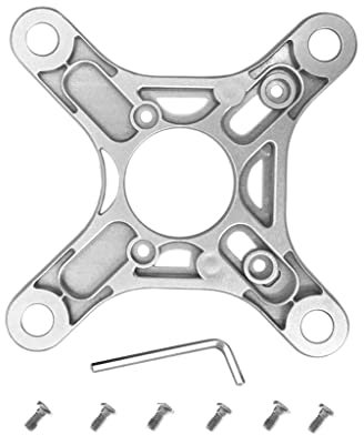 3-in-1 Anti-Vibrations-Gimbal-Halterung für Phantom 3 SE, weiße Gummi-Dämpfungsplatte mit Schrauben und Dämpfern (96 x 80 x 4 mm)