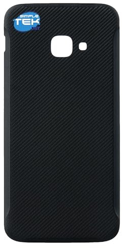 SIMPLETEK - Coque arrière de rechange pour smartphone compatible avec Samsung Galaxy XCover 4S | couleur noir (reconditionné)
