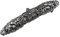 Rivelle Damen Trachten Haarspange 9,5 cm Haarschmuck Vintage Hochzeit Metall Silber
