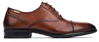 Pikolinos Zapatos Cordones en Cuero Bristol para Caballero Color Cuero