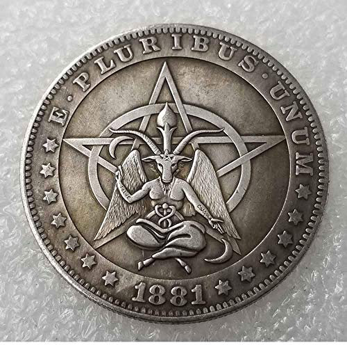 DDTing Best Morgan US Dollars - Hobo Nickel Coin -1881 Coin Collecting-US Dollar USA Old Morgan Dollar goodService