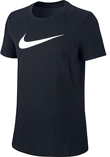 Nike T-Shirt à Manches Courtes Femme DFC Crew AQ3212 011 Noir