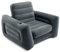 Intex Unisex-Erwachsene 66551ep Ausziehbarer Stuhl, aufblasbares Bett, grau, Twin Chair