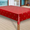 laro Wachstuch-Tischdecke Sterne Weihnachten Weihnachts-Motive PVC Wachstischdecke Eckig Meterware Wasserabweisend Abwischbar GAL, Muster:Sterne rot-Gold, Größe:100x140 cm