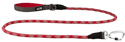DOG Copenhagen Urban Rope Leash, Classic Red, Size L