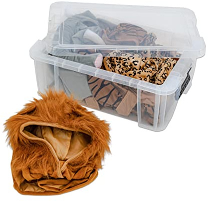 Betzold - Wilde-Tiere-Kinderkostüm-Set, 4-tlg. - Universalgröße Theater