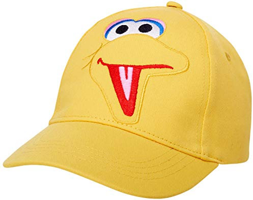 Sesame Street Boys Elmo Cotton Baseball Cap (Ages 2-4), Size Ages 2T-4T, Big Bird