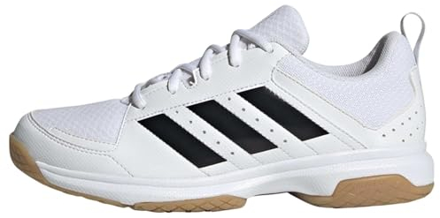 adidas Damen Ligra 7 Indoor Schuhe, FTWR White/core Black/FTWR White, 42 EU