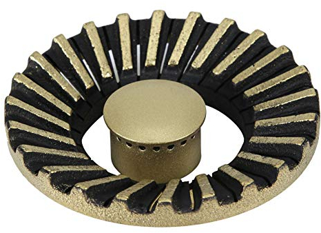 Restokki 2pcs Gasherd-Brenner-Set Eingebettetes Gasherd-Zubehör-Kit für die Heimküche