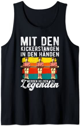 Tischfussball Figuren Trikot Tischkicker Zubehör Kickern Tank Top