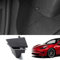 Homesbrand Tesla Model 3 2021-2023 Car Rear Trunk Organizer, Waterproof Storage Box Bins Packets Tray with Carpeted Lip, Interior Accessories