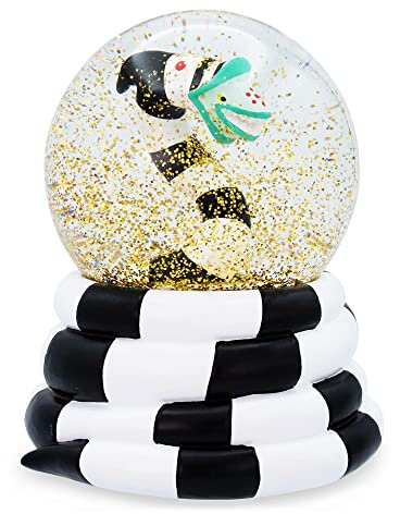 Silver Buffalo Beetlejuice Boule à neige de collection 10,2 cm