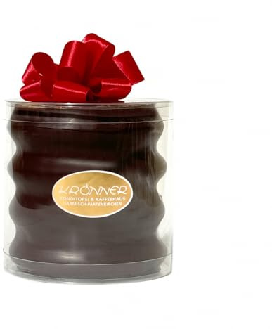 Krönner Baumkuchen mit Zartbitterkuvertüre 500 g – Leckerer Baumkuchen Zart