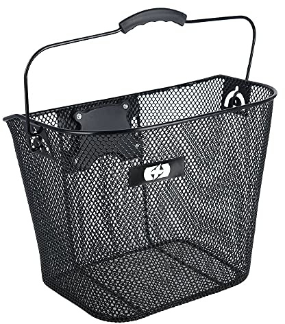 Oxford Wire Front Bicycle Basket. Quick Release. Steel. BK170