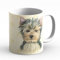 YORKSHIRE (A) Tasse A Café Ou Pour Le The. Tasses Avec Motif De Chien et Chat. Votre Animal Prefrere –Parfait Pour Les Amoureux des Animaux. Mug En Céramique.
