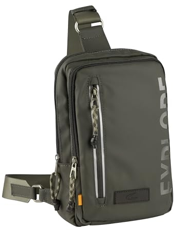 camel active Explore Herren Handytasche Umhängetasche Mittelgroß Grün