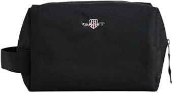 GANT Unisex Shield WASH Bag Kulturbeutel, Black
