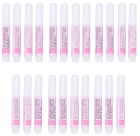 25pcs 2g Acrylic Nail Glue for False Nails Quick Drying | Artificial Tip Bonding, Salon Manicure Use, DIY Home Application, Mail Glue, Adhesive Formula