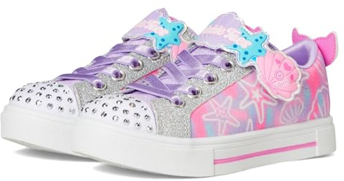 Skechers Twinkle Sparks-Underwater Magic Sneaker, Lavendel/Multi, 30 EU