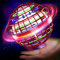 Skeufy Fliegender Ball, Magic Spielzeug Ball mit LED Licht KinderSpielzeug ab 6 7 8 9 10 11 12 Jahren, Spielzeug für Jungen Hand Controlled Hover Ball Geschenke für Jungen Mädchen 6-12 Jahre - Red