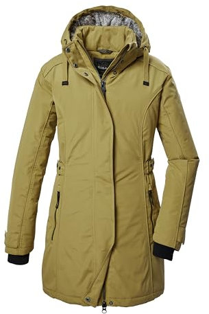 G.I.G.A. DX Damen Funktionsparka/Parka wasserdicht mit abzippbarer Kapuze GW 70 WMN PRK, pistazie, 46, 41863-000