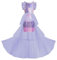 GRACE KARIN Girls Cute Glitter Sequin Dresses Princess Dress+Mesh Tiered Skirt Party Outfits 11-12 Years