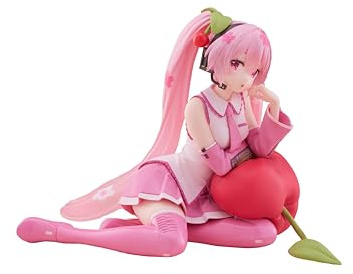 TAITO-Sakura Miku Desktop Cute Figure (Cherry Cushion Ver.)