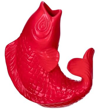 Giftcompany Mamsell Koi Fisch Vase XS neon pink 15,5cm