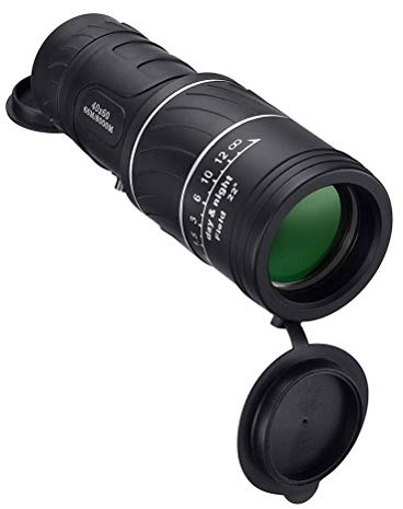 mens gadgets， 40X60 Spyglass Hunting Optics Scope HD Monocular Telescope Powerful Long Range 1000m