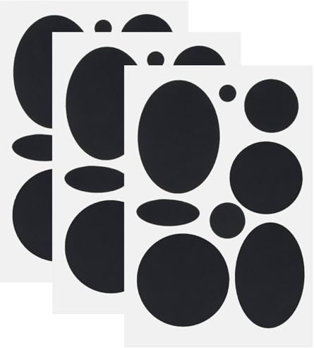 BrambleCo 3 PCS Black Self-Adhesive Fabric Repair Patches – Waterproof Stick-On Clothing and Gear Repair Tape – Ideal for Tents, Sleeping Bags, Jackets, Ski Clothing and Outdoor Fabric Fixes