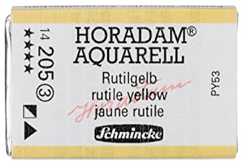 Schmincke HORADAM AQUARELL Rutilgelb, 14 205 043, 1/1 Näpfchen