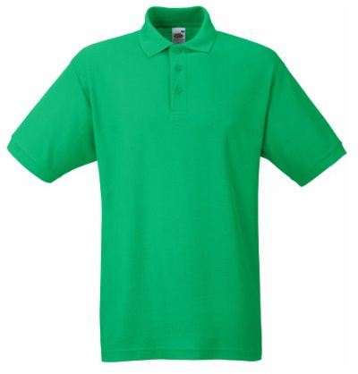 Fruit of The Loom Men's 65/35 Polo Shirt Kelly Green XXX-Large