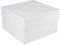 FUNCAKES Tortenschachtel Blanko 35cmx35cmx15cm, Pappe, Weiß, 35 x 35 x 15 cm, FC1091