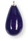 HEIDE HEINZENDORFF Einhängerpaar Tropfen Big, Lapis, 15 x 30 mm, silber rhodiniert