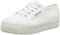 SUPERGA 2730-cotu, Scarpe da Ginnastica Basse Unisex-Adulto, Bianco, 46 EU
