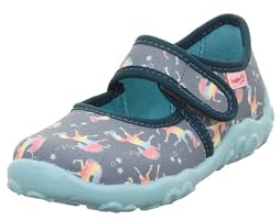 Superfit Mädchen Bonny 1-800283 Hausschuhe, Blau 8120, 33 EU