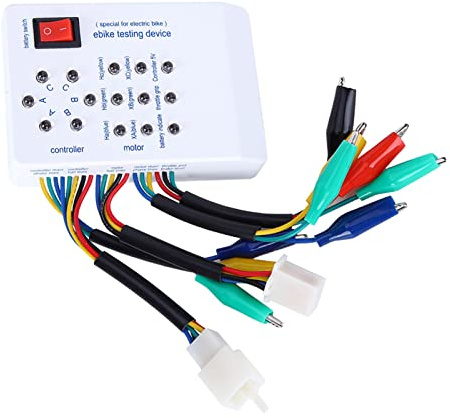 Oumefar Bürstenloser Motortester E-Bike Motordetektor 115 x 80 x 26 mm für Motorwartung
