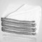 Milosc Pack of 25 Large Dish Cleaning Cloths 100% Cotton White Super Absorbent Dish cloth For Kitchen Cloth Washable