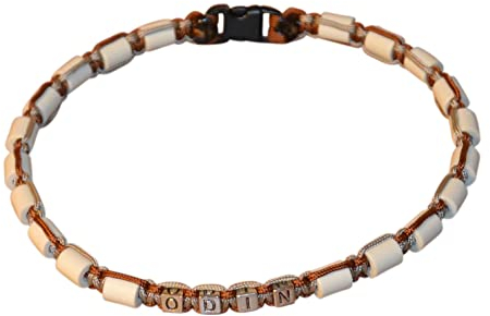 Pfoetchen-Welt Premium EM-Keramik Halsband für Hunde aus Trendmaterial Paracord. Schmuckhalsband für Hunde. Infotelefon 017682042883