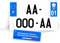 Plaque Immatriculation Moto CMAPLAQUE Plexiglass 210x130 mm - Homologuée SIV - Anti-UV et Résistante aux Intempéries